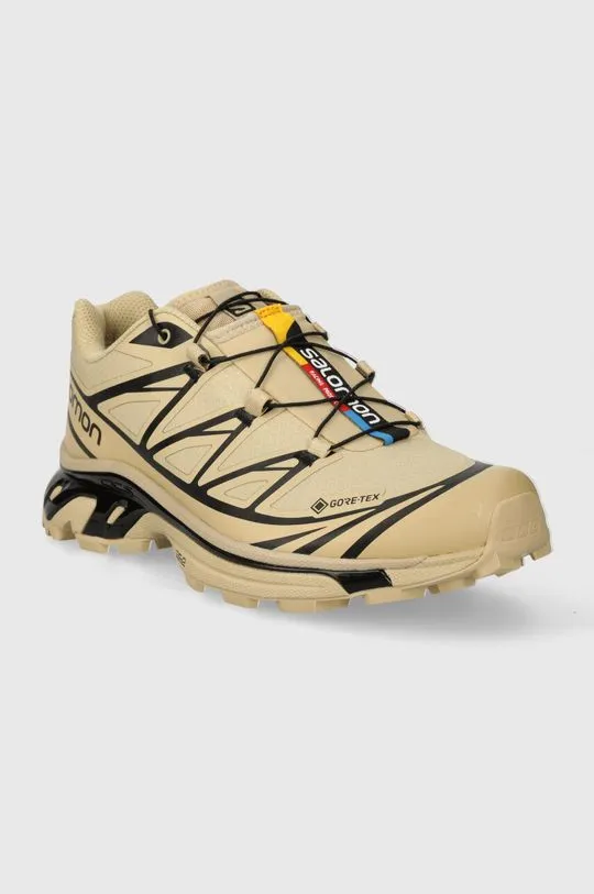 Salomon shoes XT-6 Gore-Tex beige color L47445500