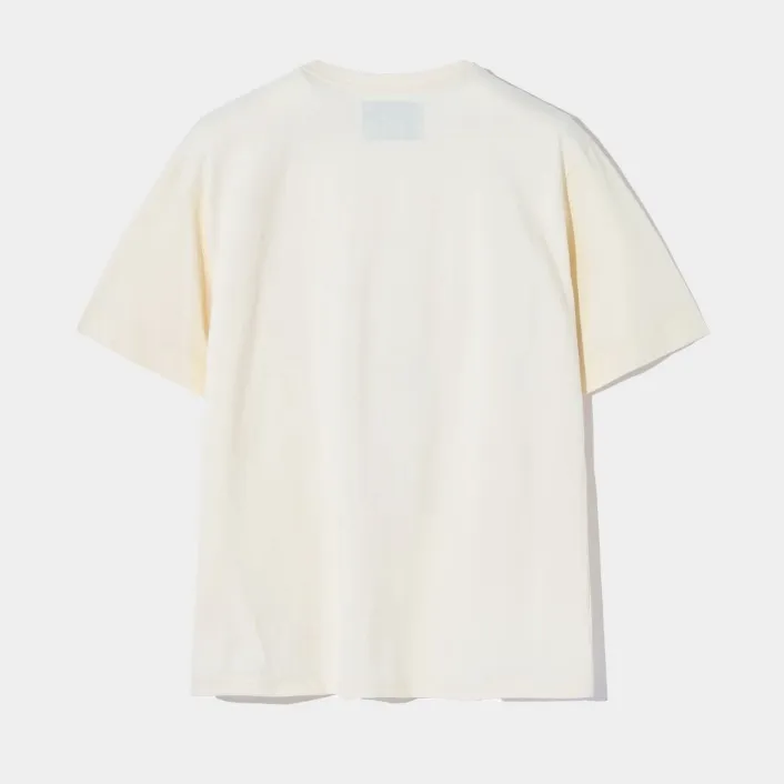 SATUR  |Unisex Street Style Plain Cotton Logo T-Shirts