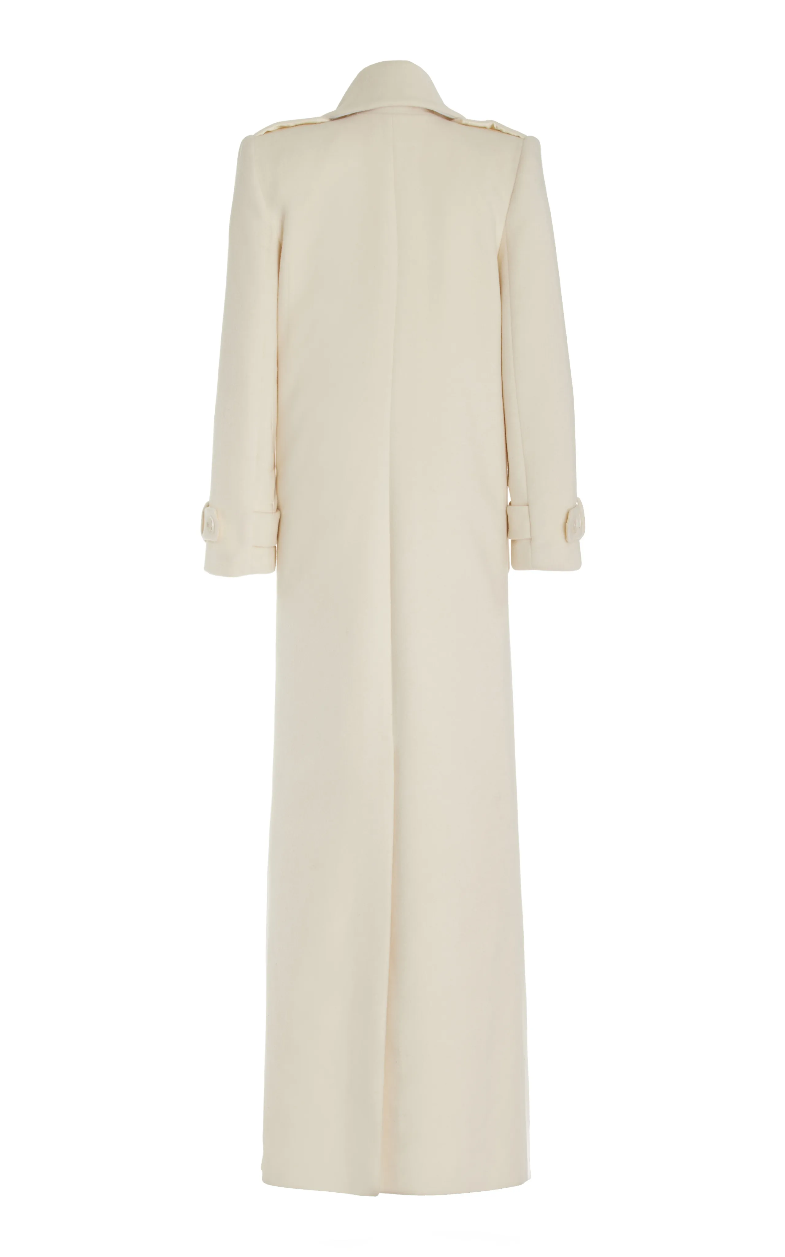 Sergio Hudson Wool Maxi Coat