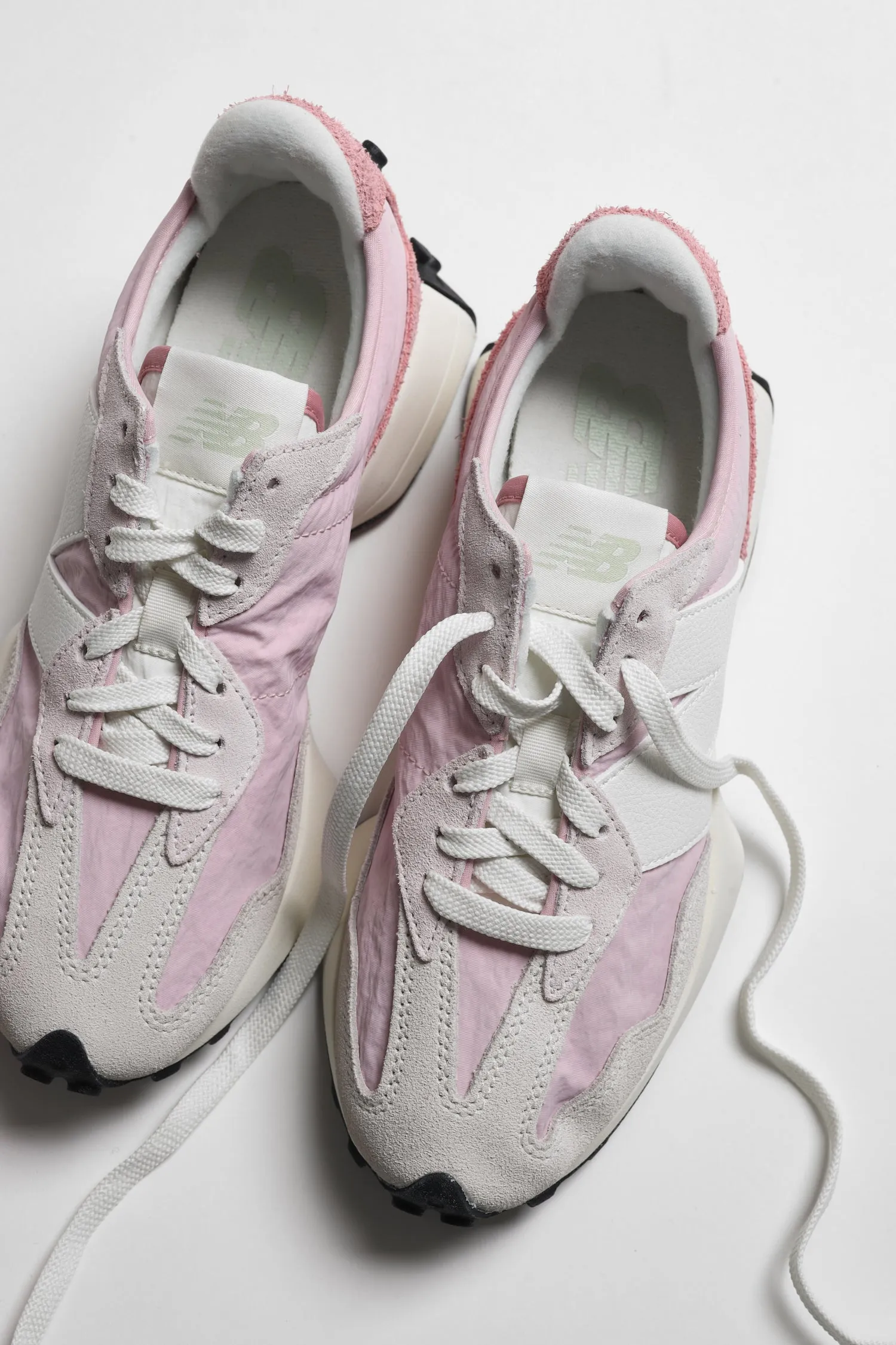 Sneaker 327 in Pink/Grau