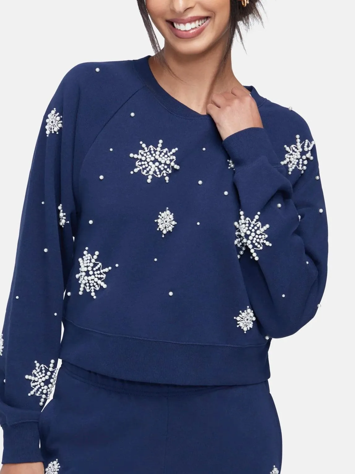 Snowflake Pearl Sweater