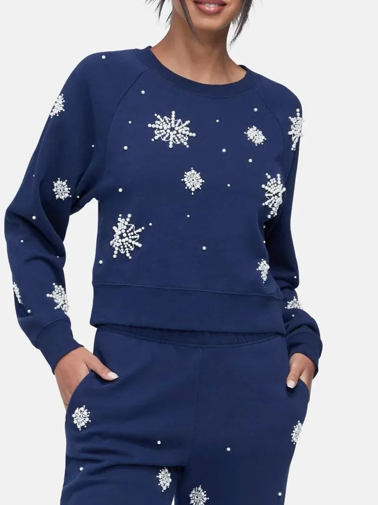 Snowflake Pearl Sweater