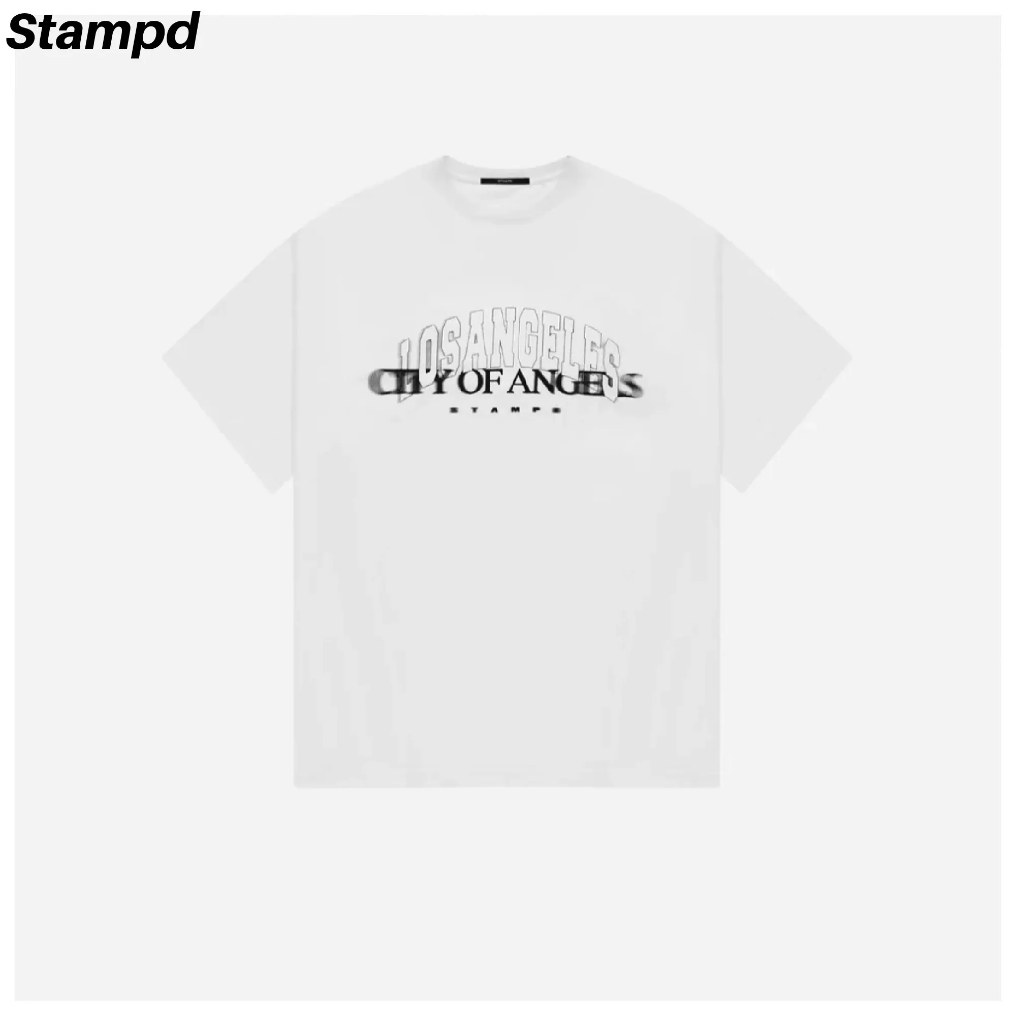 Stampd' LA  |Unisex Street Style U-Neck Short Sleeves Logo T-Shirts