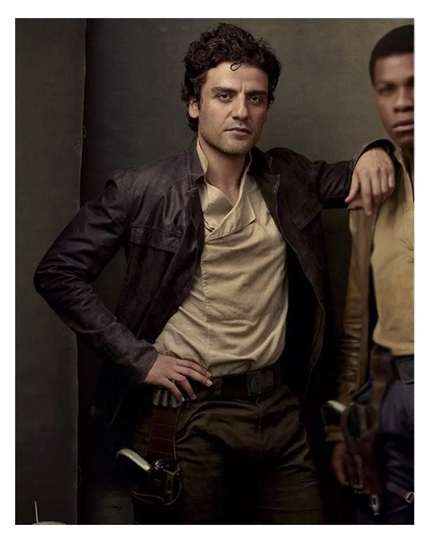 Star Wars The Last Jedi Vanity Fair Poe Dameron Jacket - UJackets