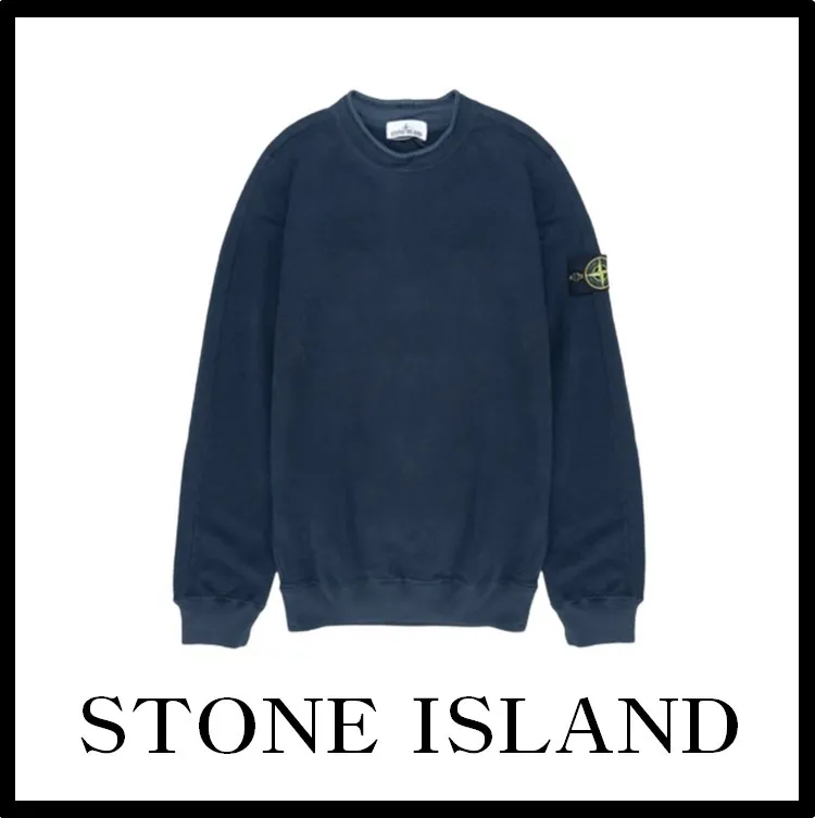 STONE ISLAND  |Street Style Cotton Logo T-Shirts