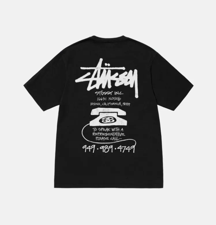 STUSSY  |Unisex Street Style Logo Skater Style T-Shirts