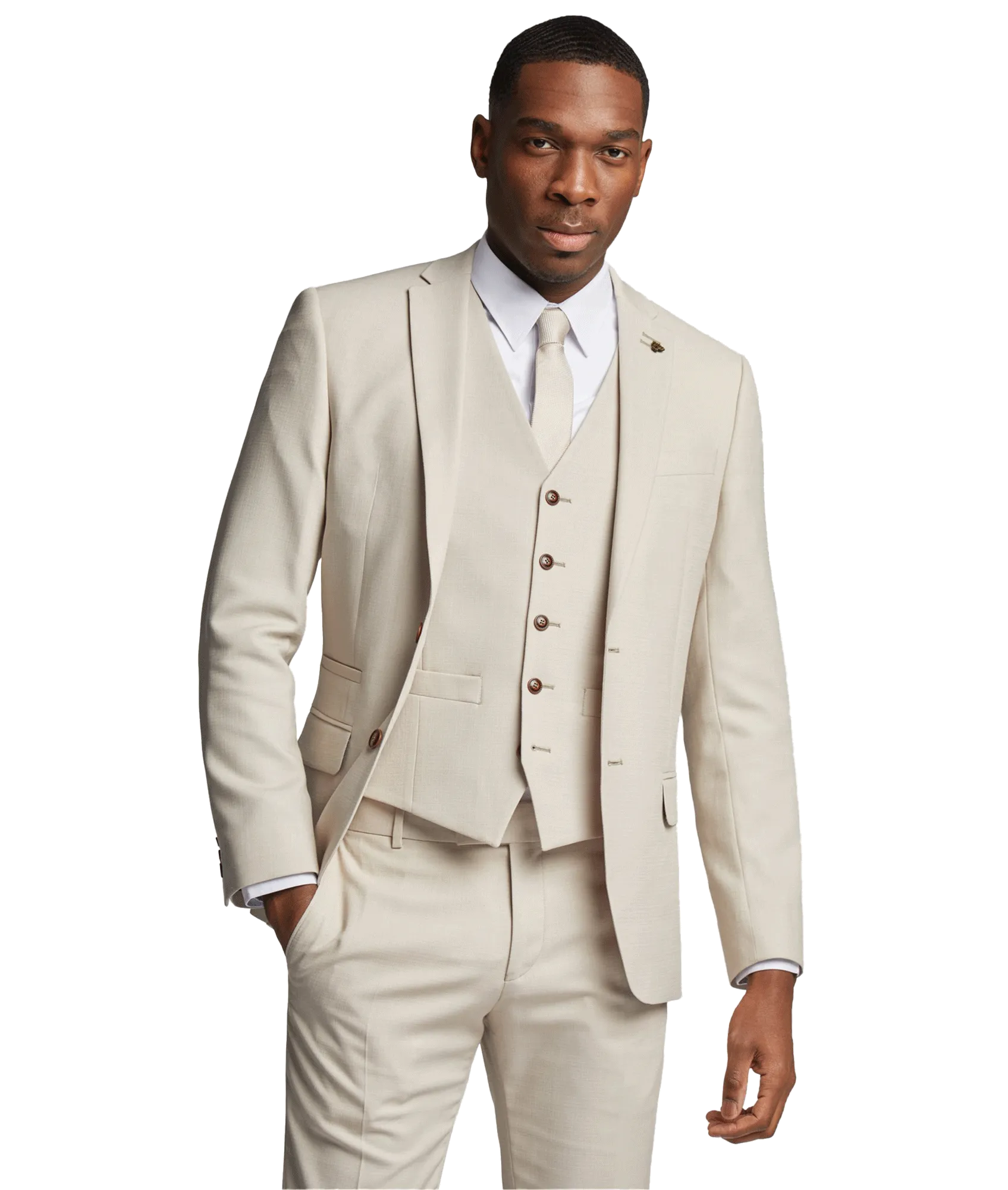 Suit Jackets - Cream