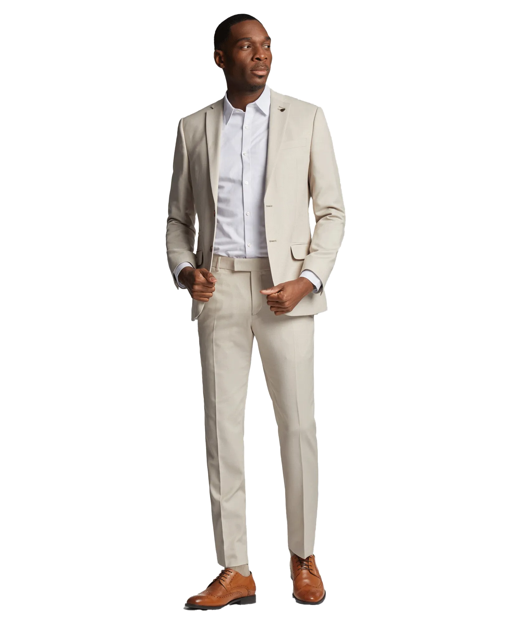 Suit Jackets - Cream