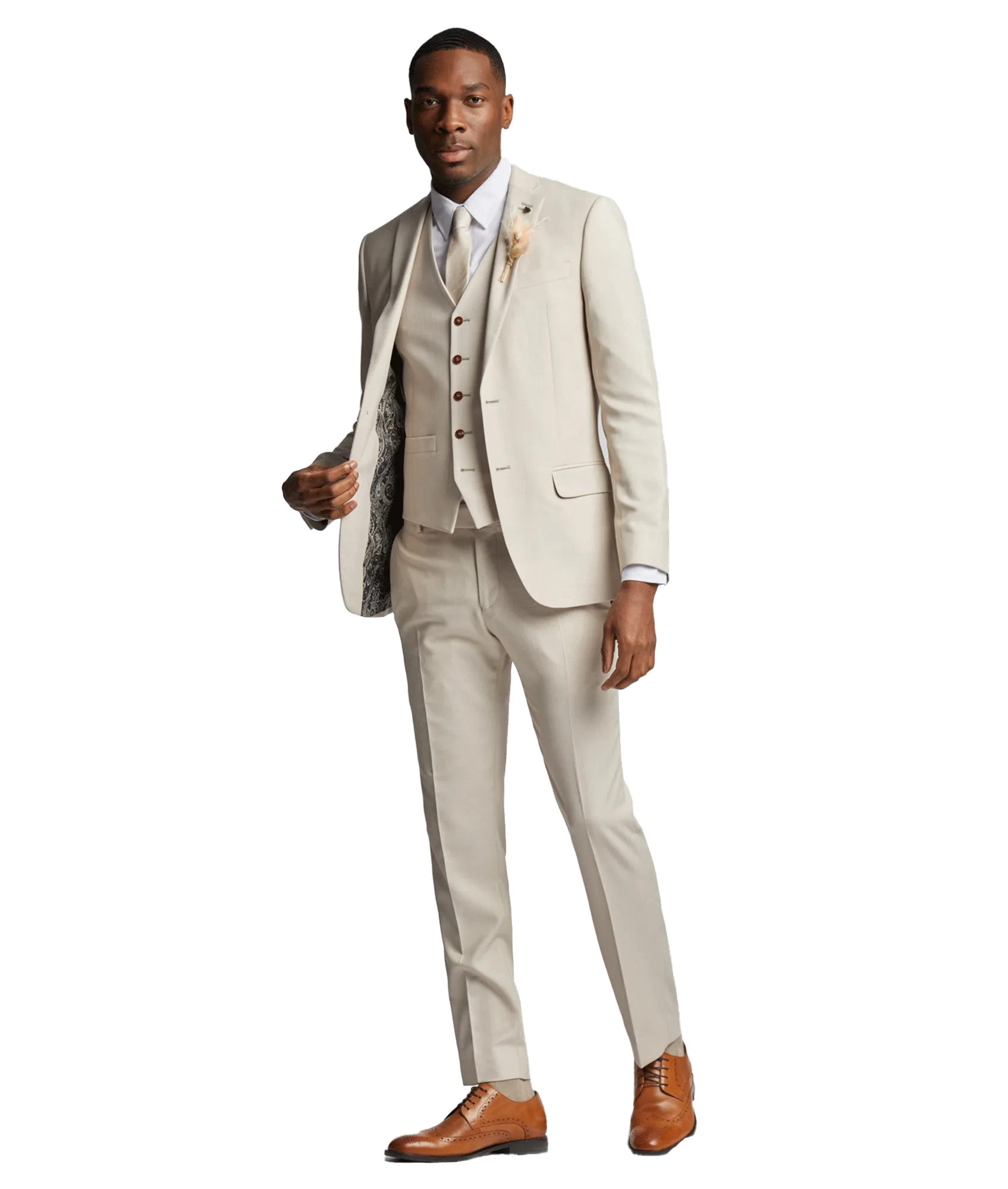 Suit Jackets - Cream