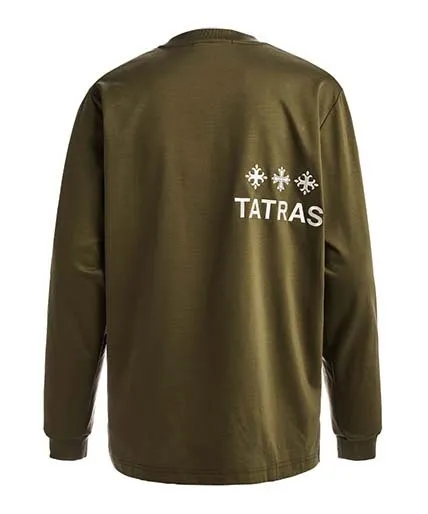 TATRAS  |Unisex Street Style Long Sleeves Plain Logo Shirts