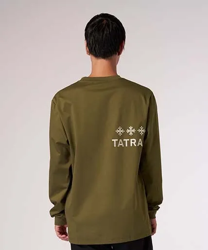 TATRAS  |Unisex Street Style Long Sleeves Plain Logo Shirts