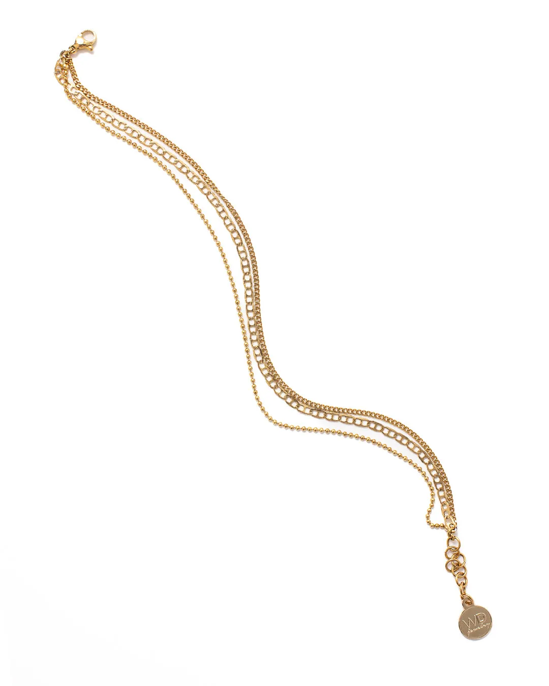 Terzo Gold Anklet