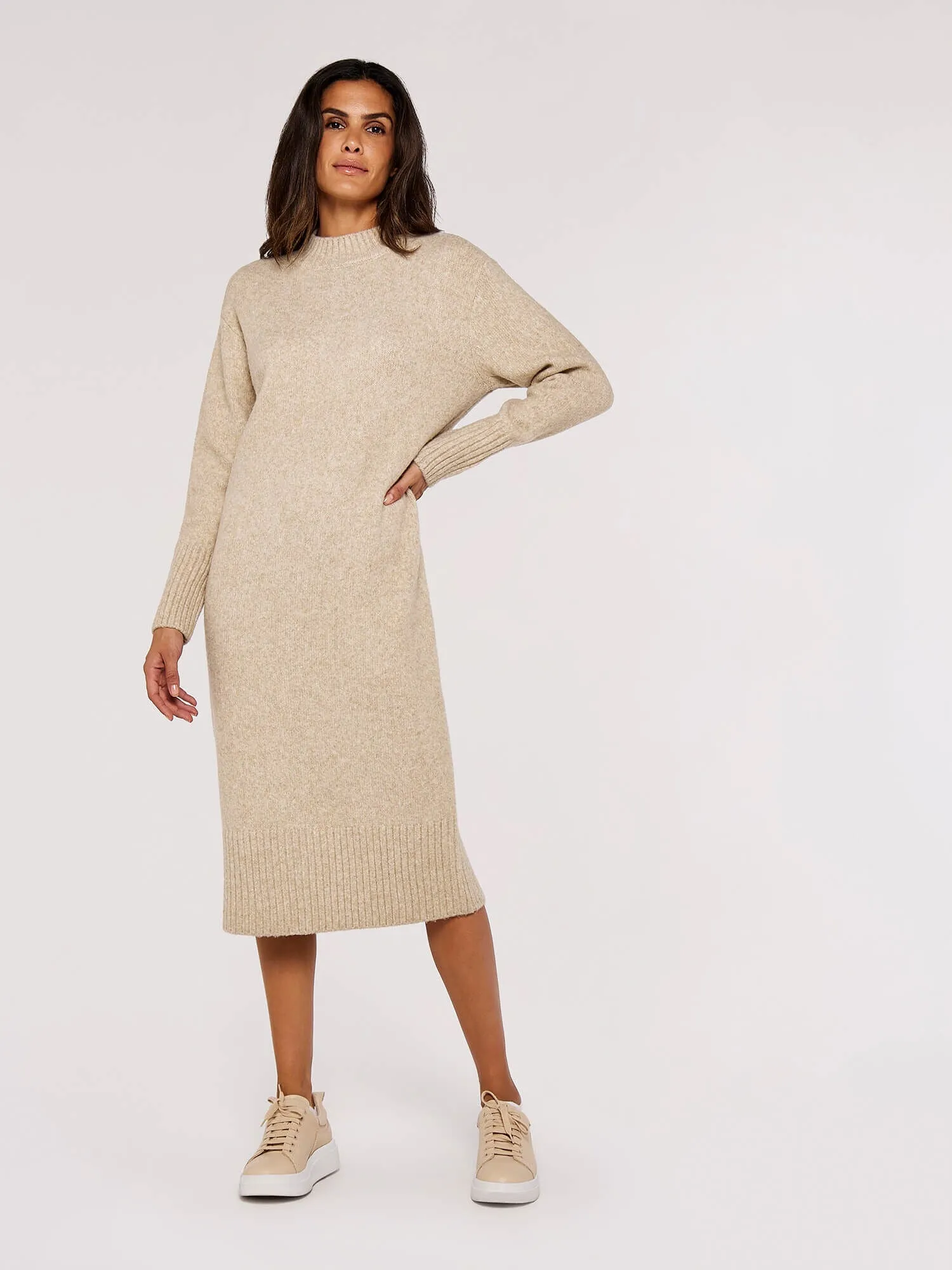 The Allegra Knit Sweater Dress