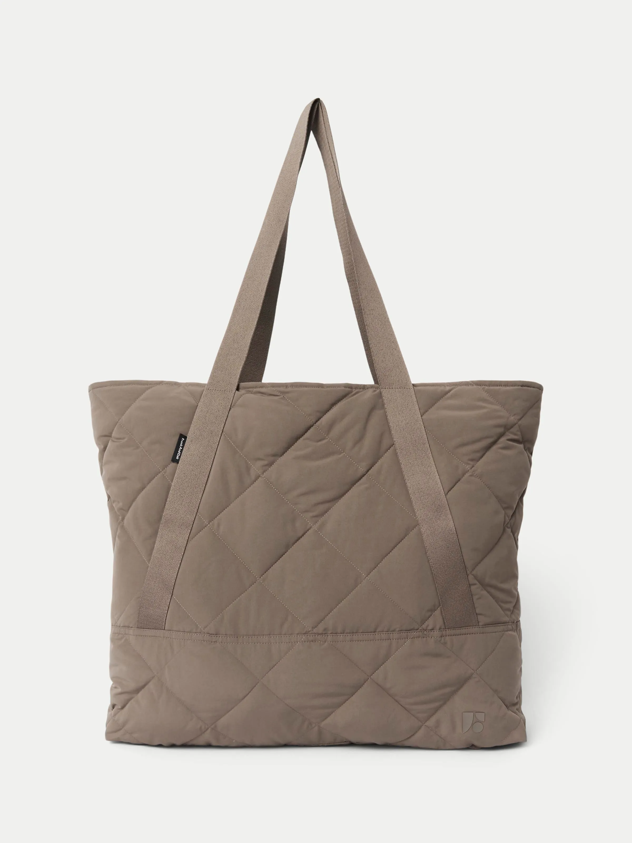 The Skyline Tote Bag in Dark Taupe