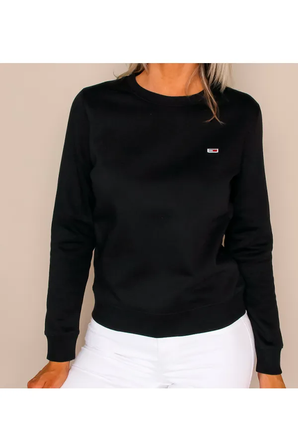 Tommy Hilfiger Women Classic Sweat Black