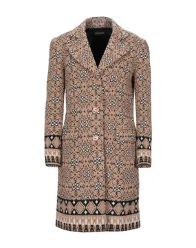 Twinset Women Coat Camel S INT