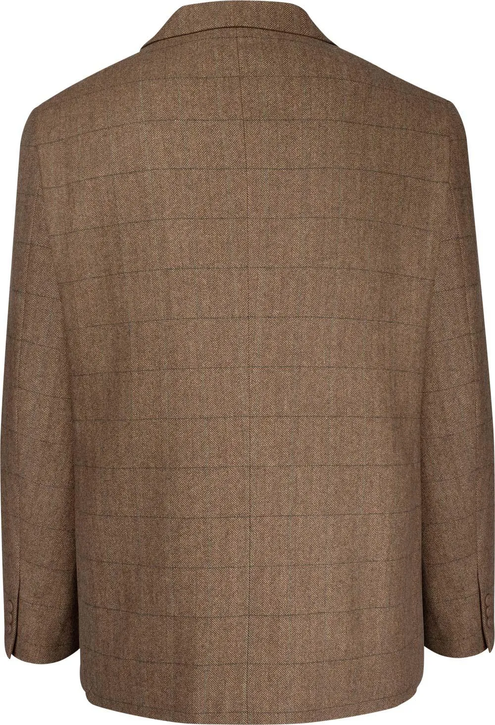 Uptheir Edinburgh Single Breasted Tweed Jacket - Tan