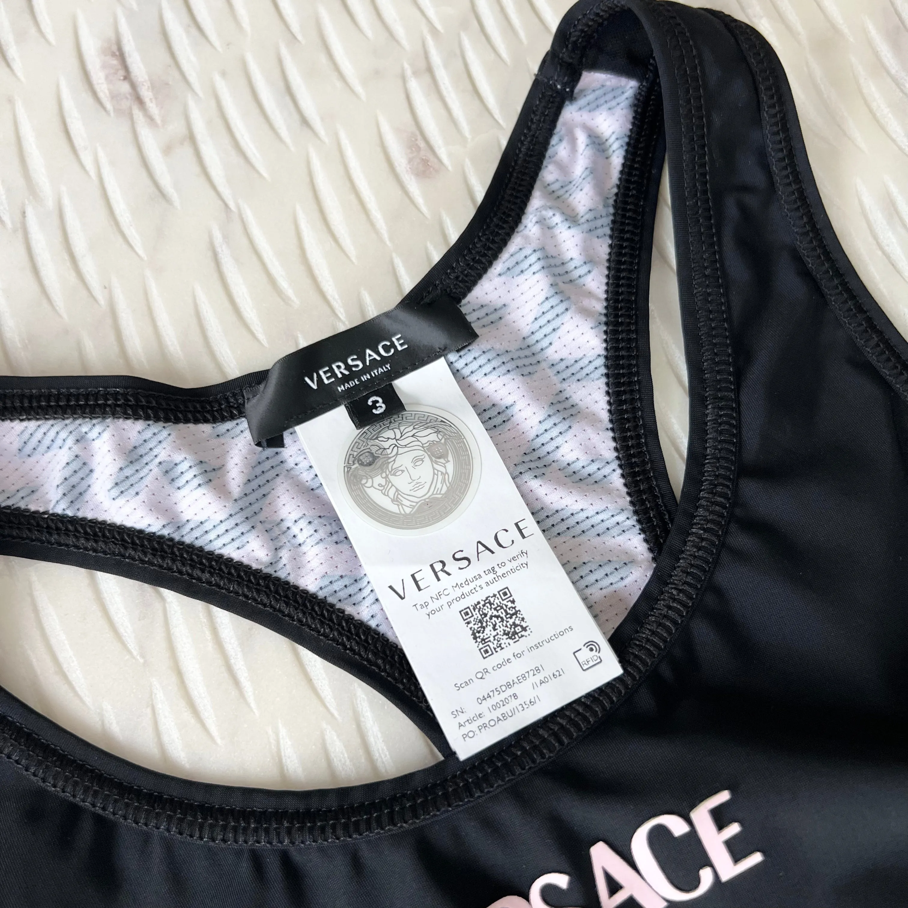 Versace Logo Printed Set