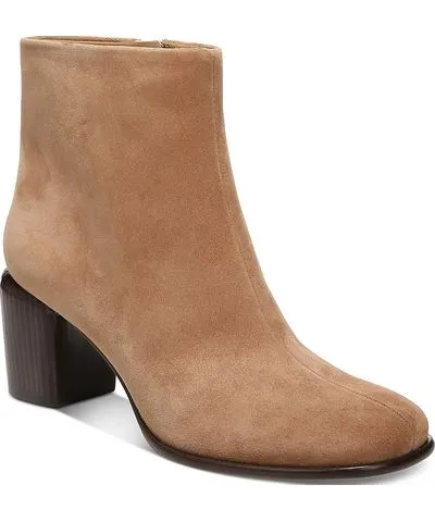 Vince Women's Maggie Zip Up Block Heel Booties