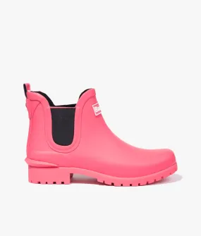 Wilton wellington boot in pink punch