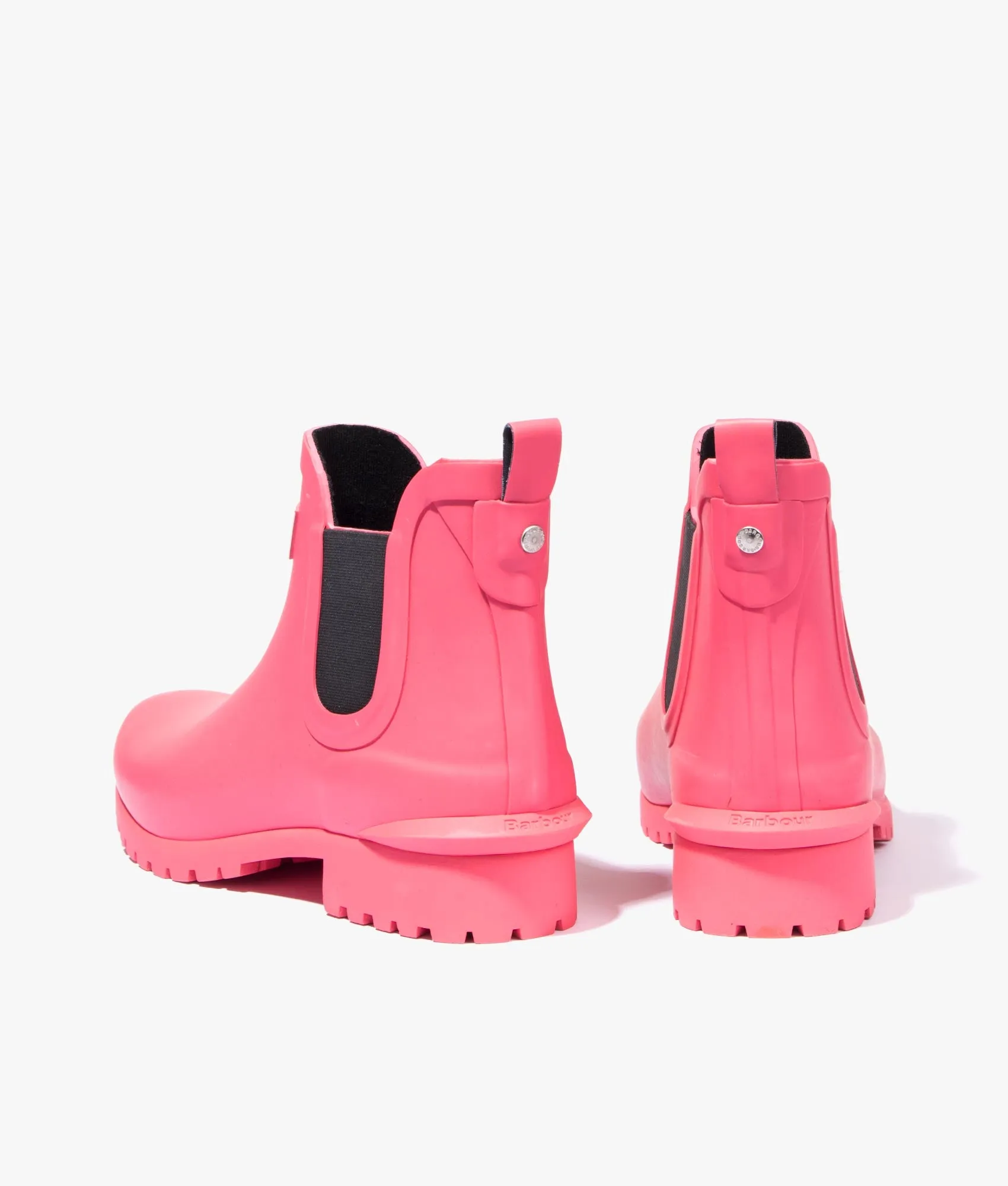 Wilton wellington boot in pink punch