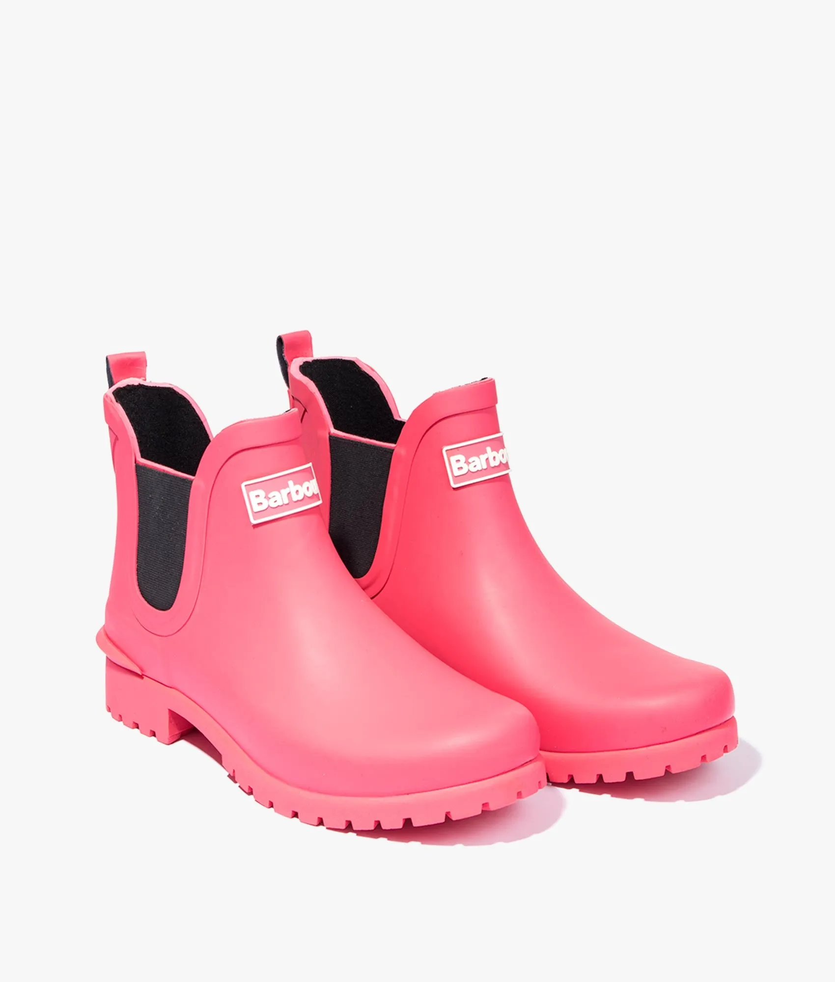 Wilton wellington boot in pink punch