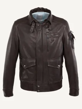 WINGS ONE Mens Flight Leather Jacket, 2.499,00 €