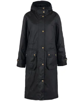 Women's Barbour Long Cannich Waxed Jacket