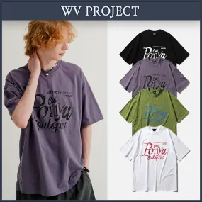 WV PROJECT  |Unisex Street Style Cotton T-Shirts