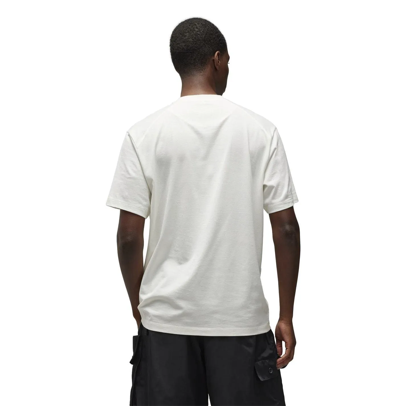 Y-3  |Plain Cotton Short Sleeves Logo Designers T-Shirts