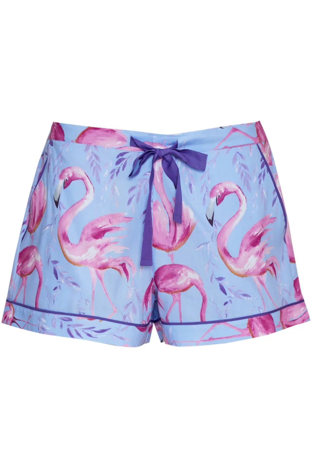 Zoey Flamingo Print Shorts